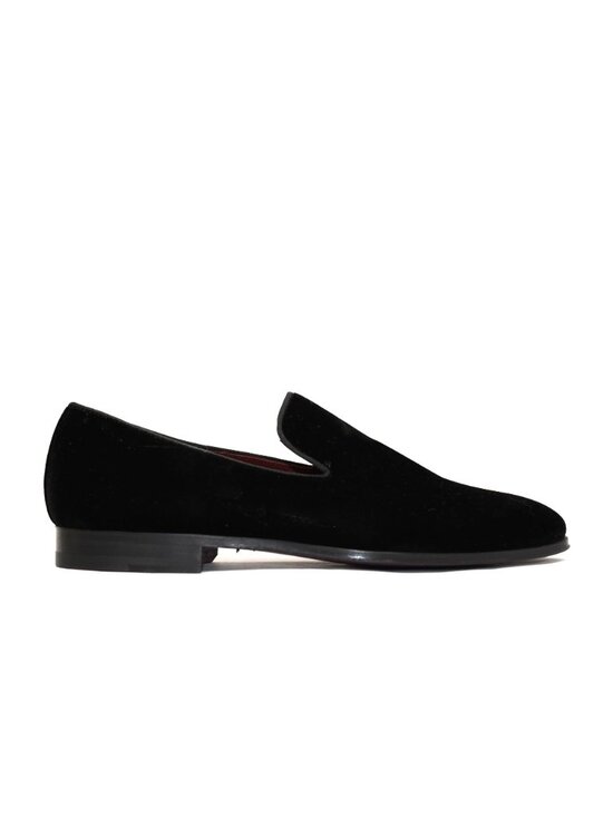 New! Magnanni Dorio Venetian Velvet Grosgrain Piping Slip-On 10.5 US DD534 12475